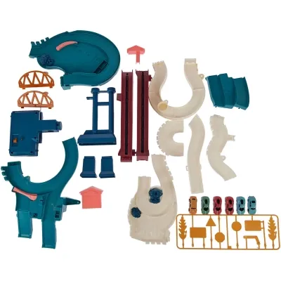 Ігровий набір ZIPP Toys Dino автотрек-серпантин електричний, 6 машинок (5501A) Вінниця - фото 11