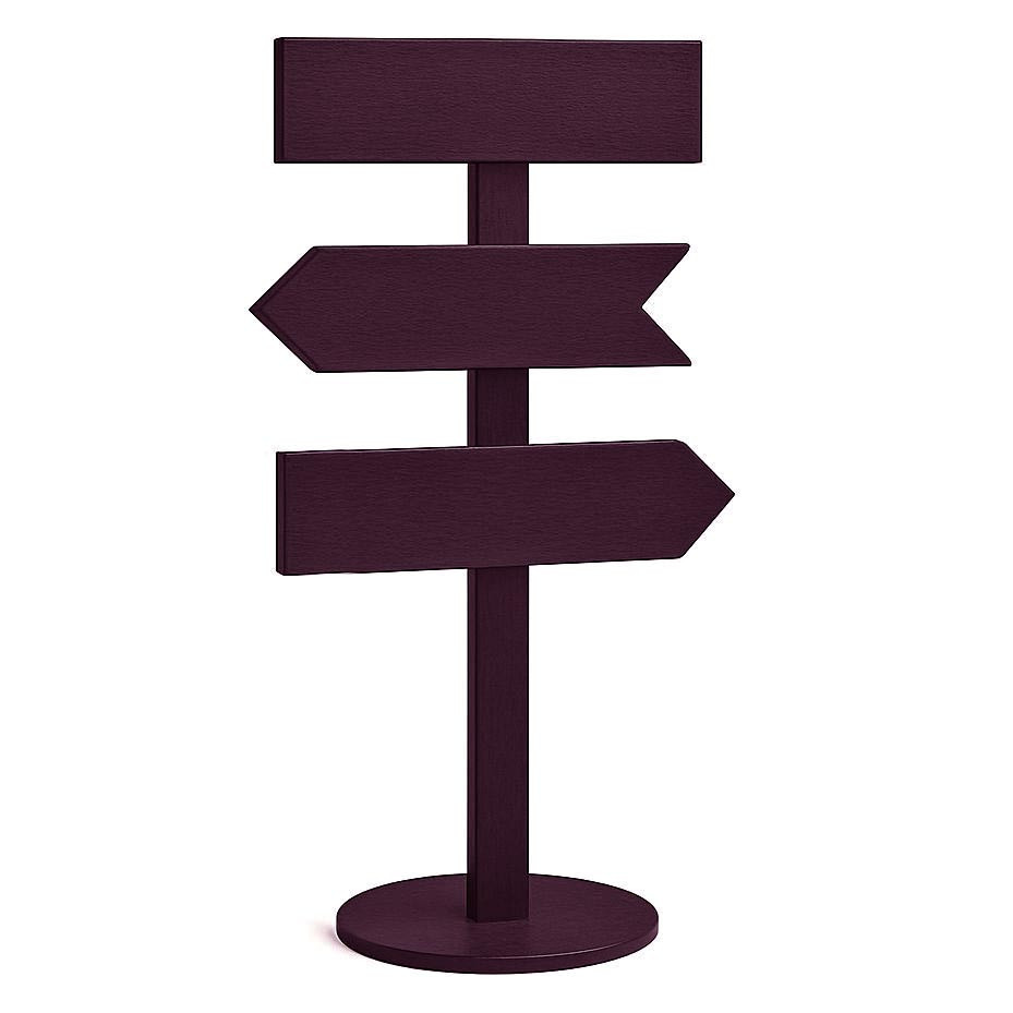 Напольная стрелка-указатель 