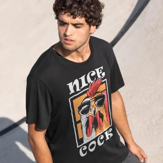 Футболка для подростка мальчика с принтом Nice Размер 160 Anime11065 Днепр