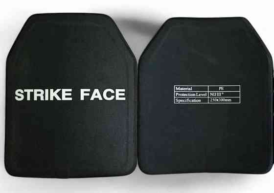 Надлегкі бронеплити PE NIJ 3+ клас. Вага 1,35 кг 25х30. Одеса