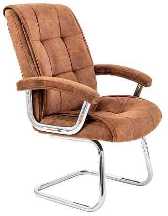 Офісне Конференційне Крісло Richman Arizona Morant 01 CF Хром Коричневий Київ