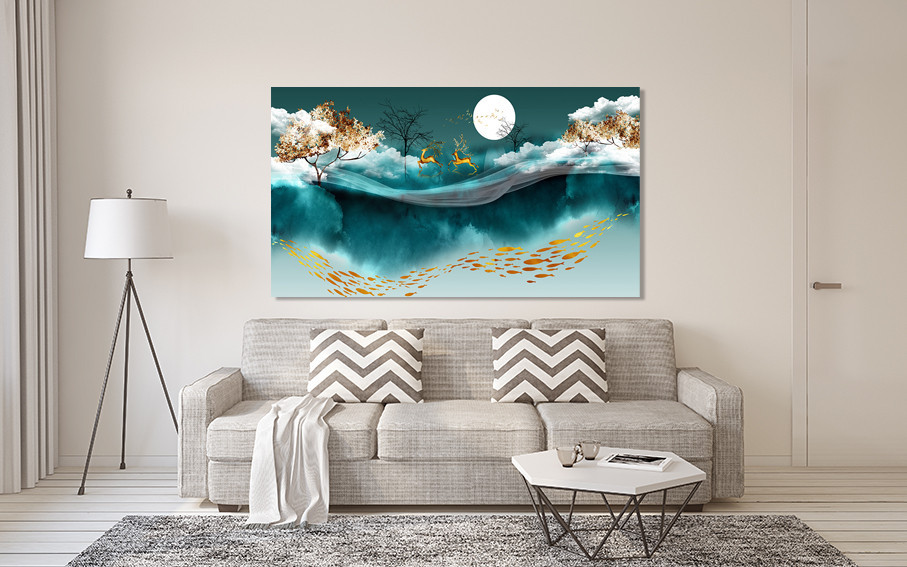 Картина полотно у вітальню / спальню   Природа    MLP_285 ( 60х30см ) Київ - фото 2