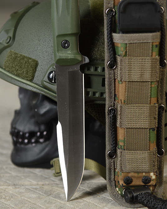 Ніж чорний 28 см Піксель Одеса - фото 2