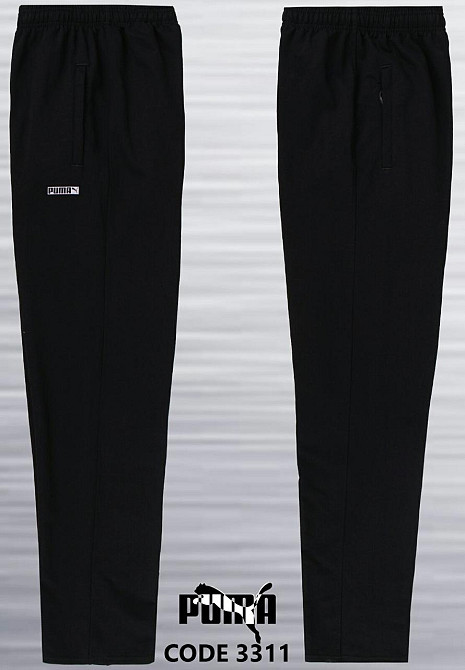 Мужские супер батальные трикотажные штаны Puma.р.8XL(66) 66 Киев - изображение 1