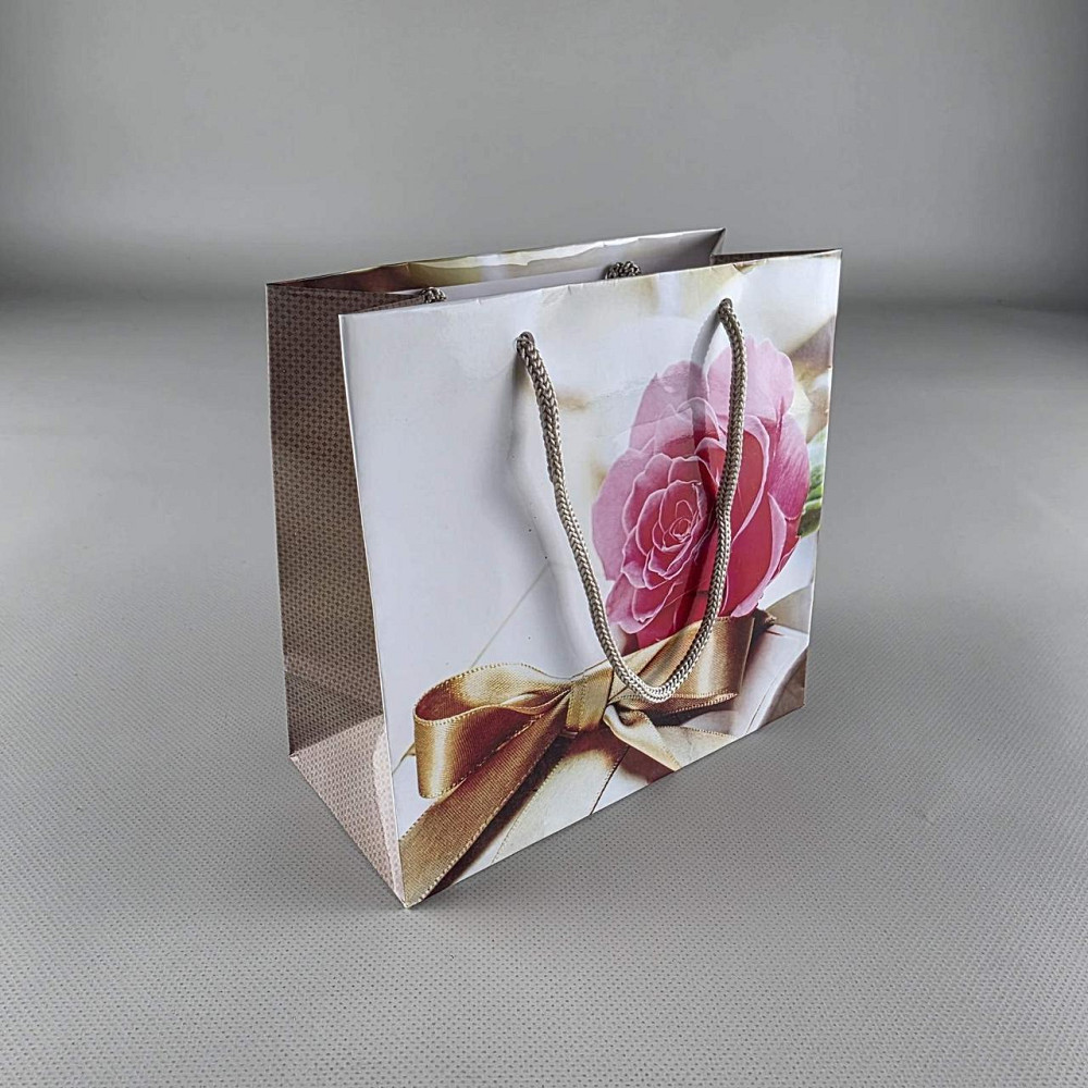 Пакет подарочный под чашку 16/16/8 (артЧ-048) (12 шт) Харків - фото 1