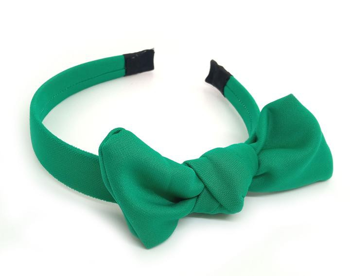 Обруч бант для волос зеленый Киев - изображение 1
