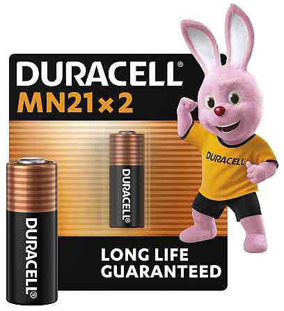 Специализированная щелочная батарейка Duracell MN21 12V, (A23 / 23A / V23GA / LRV08 / 8LR932), 2 шт. (6457878) Киев