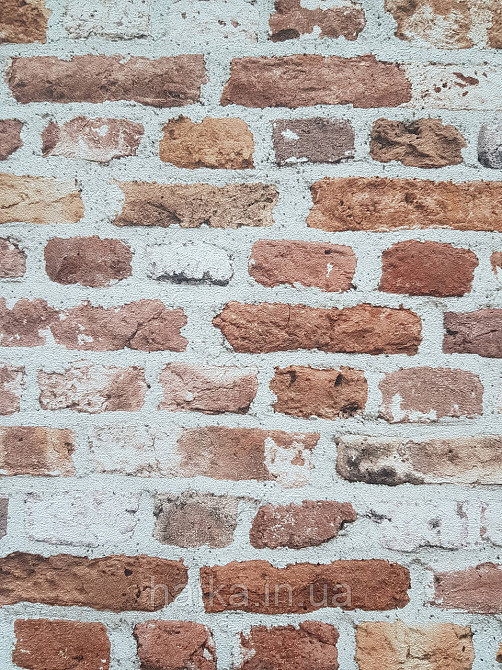 Обои виниловые на флизелине AS creation The Bos 0.53х10 под кирпич коричневые кирпичные на молочном Киев - изображение 4