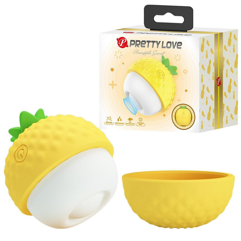 Вібратор - Pretty Love Pineapple Secret Yellow Sex Aura Київ - фото 1