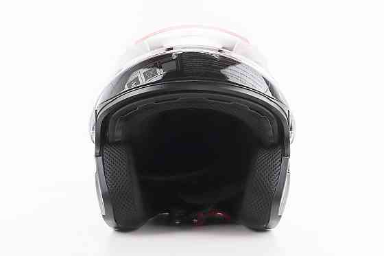 Шолом відкритий+відкидні окуляри BLD-708 М (57-58см), ЧОРНО-СИНІЙ "Bulldog" Киев