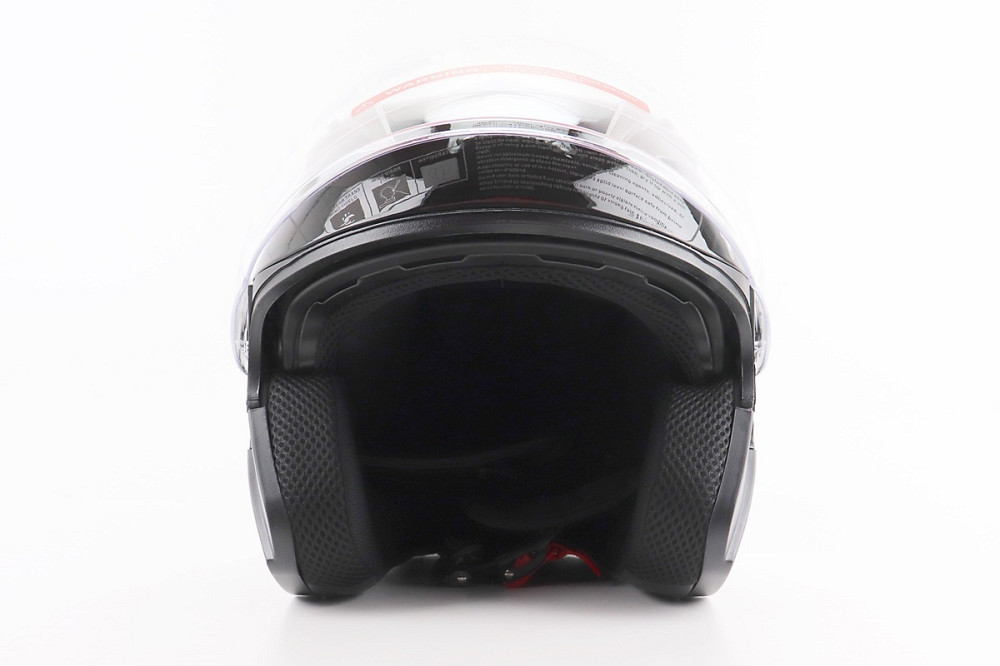 Шолом відкритий+відкидні окуляри BLD-708 М (57-58см), ЧОРНО-СИНІЙ "Bulldog" Киев - изображение 6