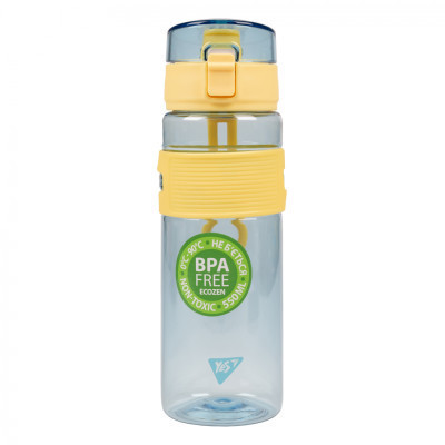 Поильник-непроливайка Yes Fusion 550 мл, блакитна (708189) Винница - изображение 1