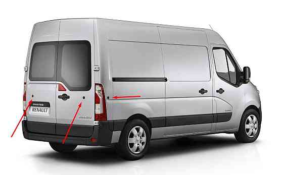 Заглушка кузова GP Nissan NV 400 (7703074584) Киев