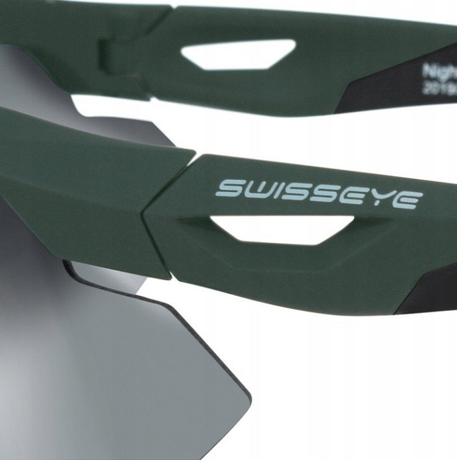 Тактичні Окуляри захисні з 2 змінними лінзами + чохол Swisseye "NightHawk" (40293) Olive Нововолинськ - фото 8