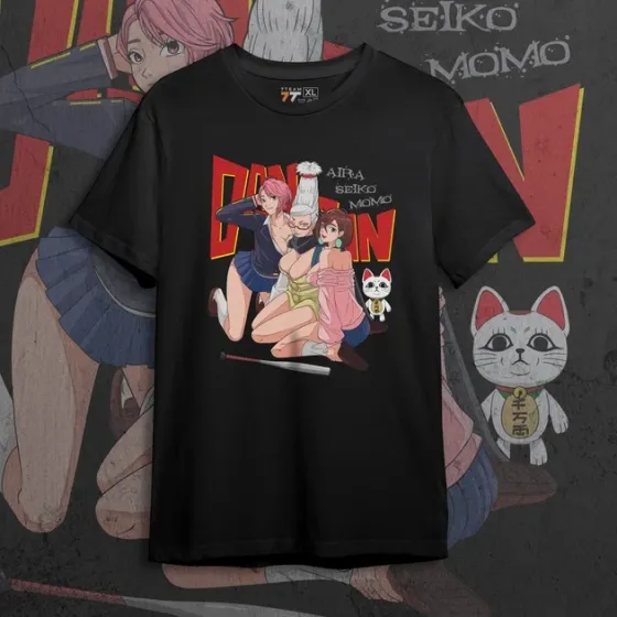 Футболка для подростка мальчика с принтом Dandadan Aira, 140eiko, Momo Размер 160 Anime10903 Днепр