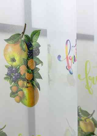 Кухонная арка VR-Textil № 1754т шифон разноцветный 300х170 см (53-0057) Киев