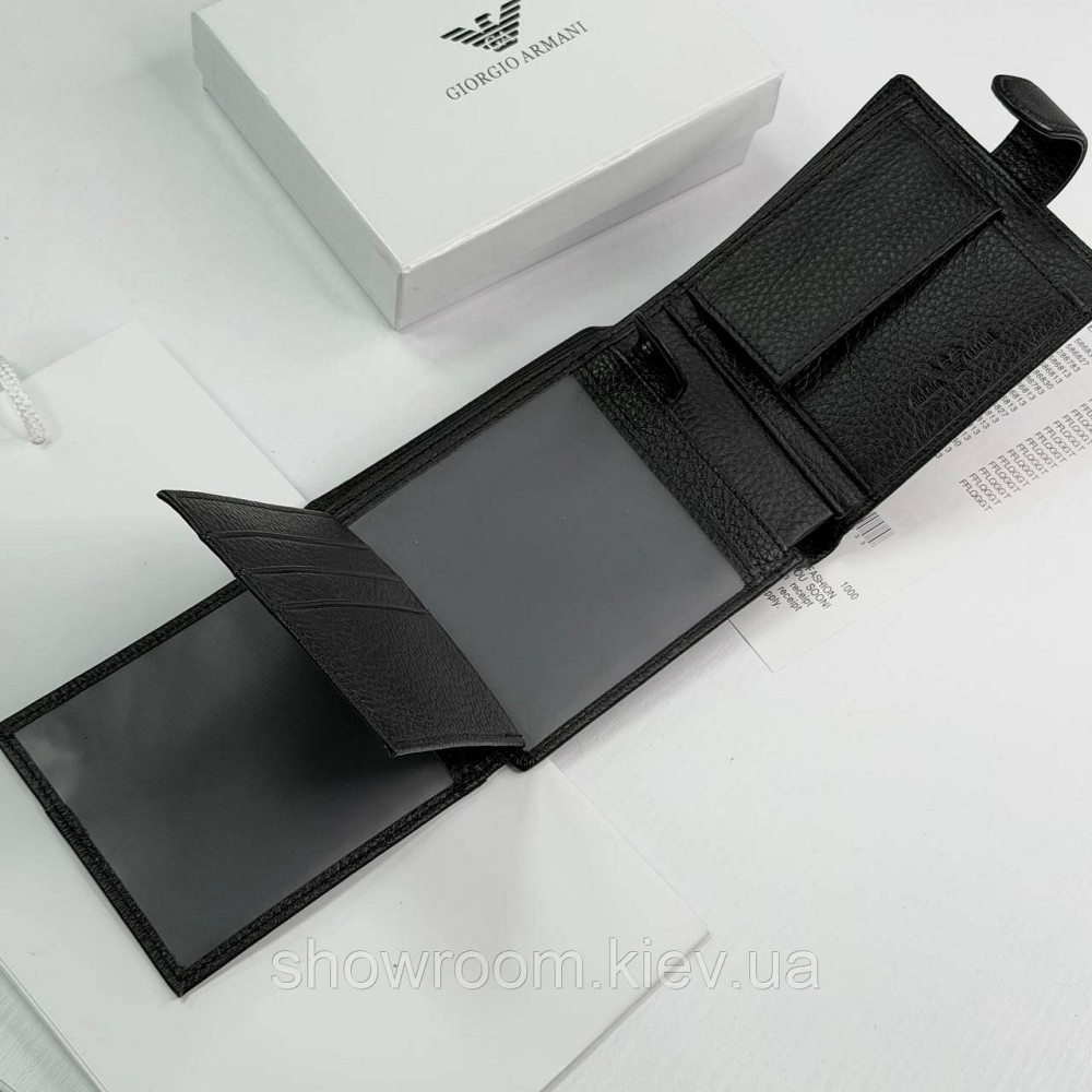 Мужское брендовое портмоне с монетницей Arnrmani (6604) Киев - изображение 4