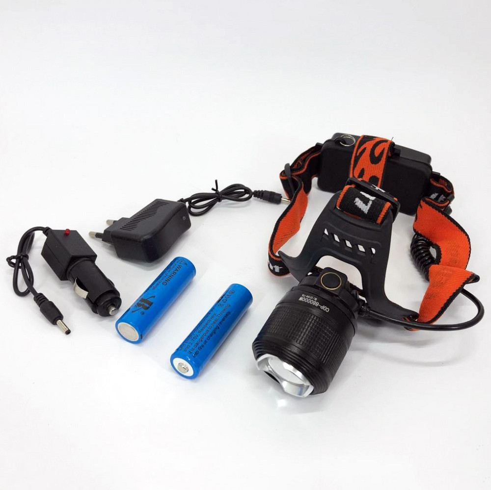 Налобний ліхтар для точних робіт POLICE BL-2199-T6, Тактичний ліхтар на голову Led на голову TG-84 Львів - фото 4