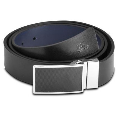 Ремінь Semi Line Чоловічий Шкіряний Black/Blue (DAS303134) Вінниця - фото 1