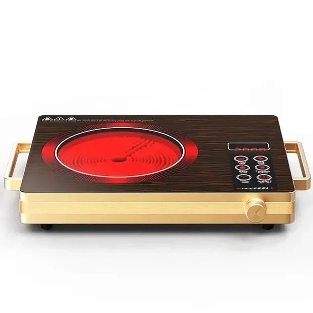 Інфрачервона настільна плита SK-3575, 2200 Вт, безпечна, легка в керуванні, компактна Одеса - фото 5