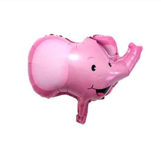 Шарик в форме животных Слон 38 на 20 см розовый Киев