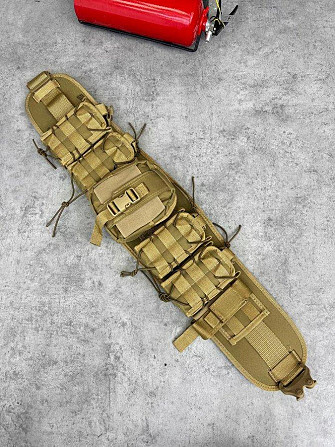Разгрузочный пояс с Подсумками в комплекте / РПС с системой Molle Attack койотВТ7500 Киев - изображение 12