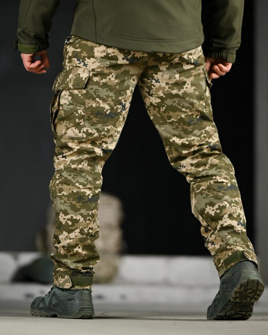 Тактичні штани pyramid піксель рипстоп РГ6259 Одеса - фото 13