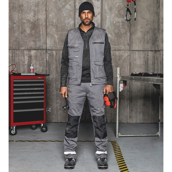 Флісовий пуловер STRETCH X, антрацит, розмір XL, MODYF Одеса - фото 3