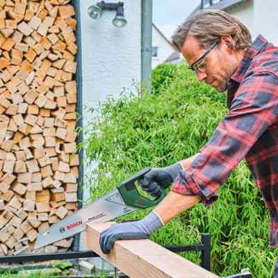 Ножівка Bosch Wood Precise по дереву, 400мм, 11TPI, пластикове руків'я (1.600.A02.ZA9) Вінниця