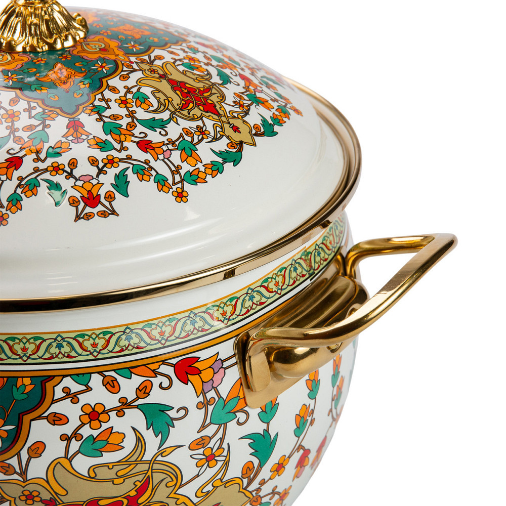 Емалювана каструля 5 л для газових і електричних плит Київ - фото 5