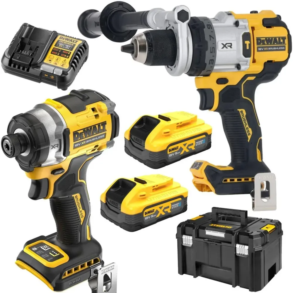ZESTAW 18V DeWalt DCK2200H2T BRUSHLESS - 2 Акумулятори POWERSTACK 18V/5.0Ah Киев - изображение 1