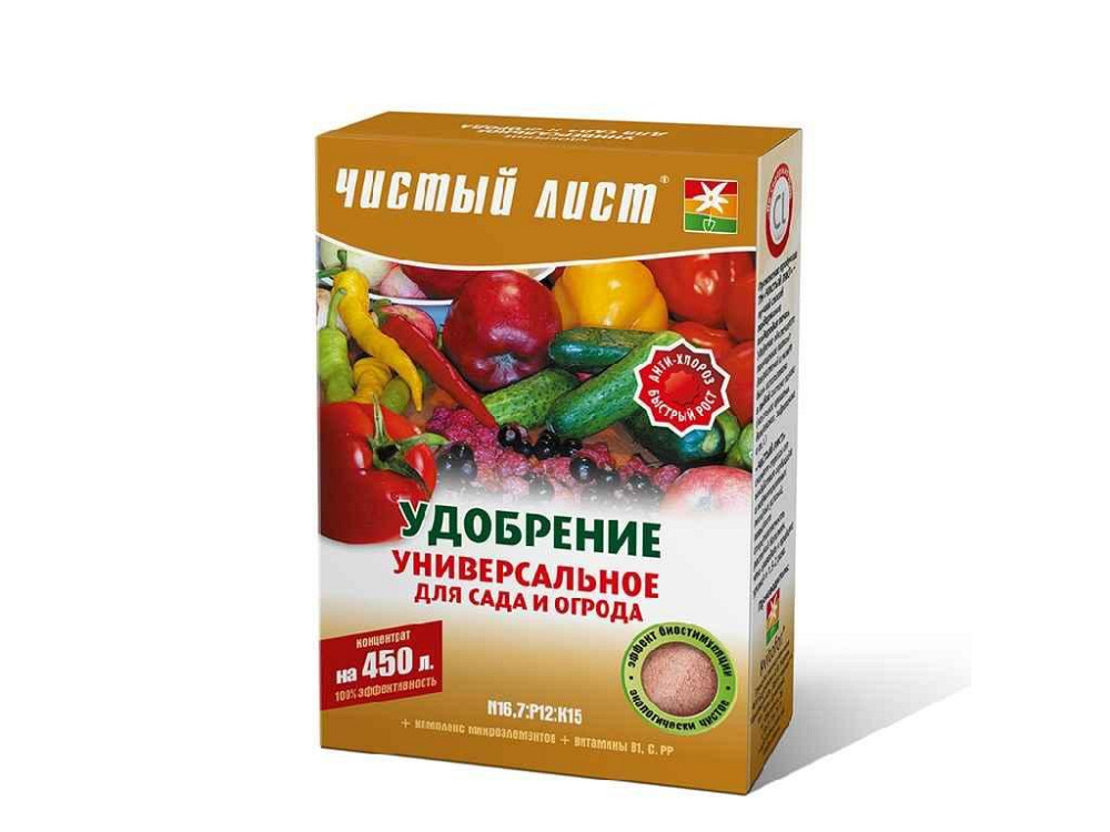 Удобрение кристаллическое Универсальное для Сада и Орода 300г ТМ ЧИСТОЙ СТАСТ Киев - изображение 1