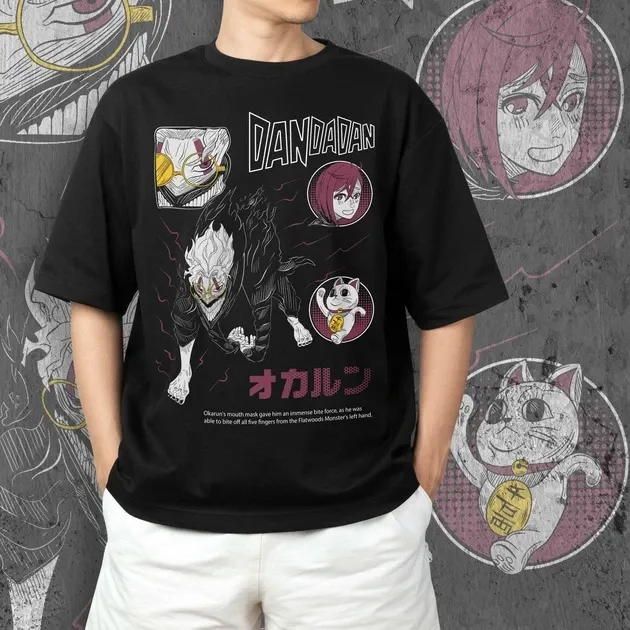 Футболка чоловіча з  принтом Дандадан Okurun 2 Розмір 48 Anime0932 Дніпро - фото 4