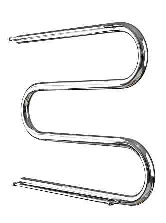 Водяна рушникосушка Mario Змійка ∅25 з полицею 525x500/500 Київ