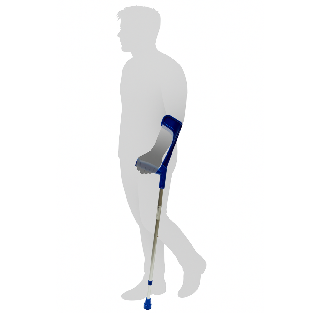 Підлокітна милиця Ossenberg Klassiker 220 DKBL синій Дніпро - фото 8