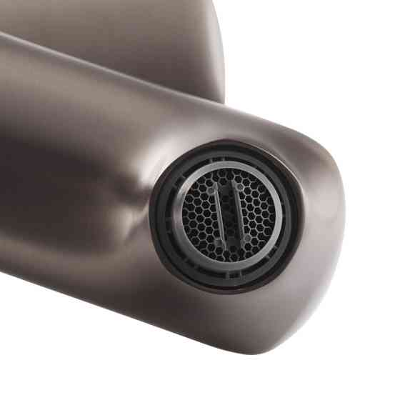 Смеситель для умывальника Haiba Milano 001 Graphite латунный цвет графит на шпильке (HB4033) Черновцы