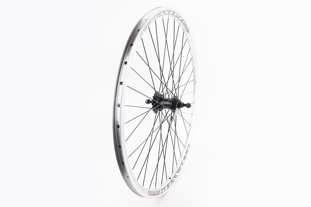 Колесо 28" заднє, обід "крапля" алюмінієвий, втулка ХВЗ черв'якова 14Gх36H, крепл. гайка, "GRAVITY" (можл. подряпини) Київ - фото 2