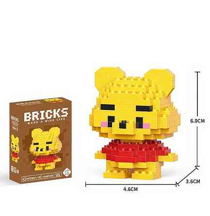 Конструктор Micro Bricks — набор мини-фигурок для детей и коллекционеров, разные персонажи и модели Киев