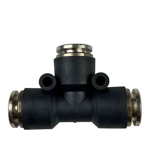 Аварійне метал+пластик трійник 09x09x09 з'єднання Мукачево