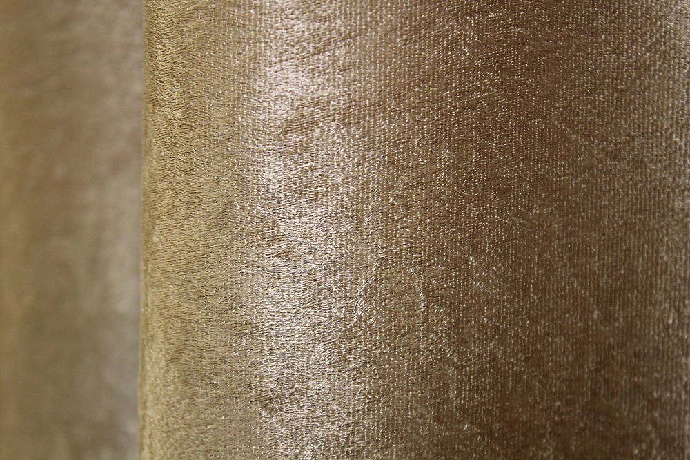 Комплект готовых штор VR-Textil Лен Парма № 1354ш Темно-золотистый 100х270 см 2 шт (31-583) Киев - изображение 7