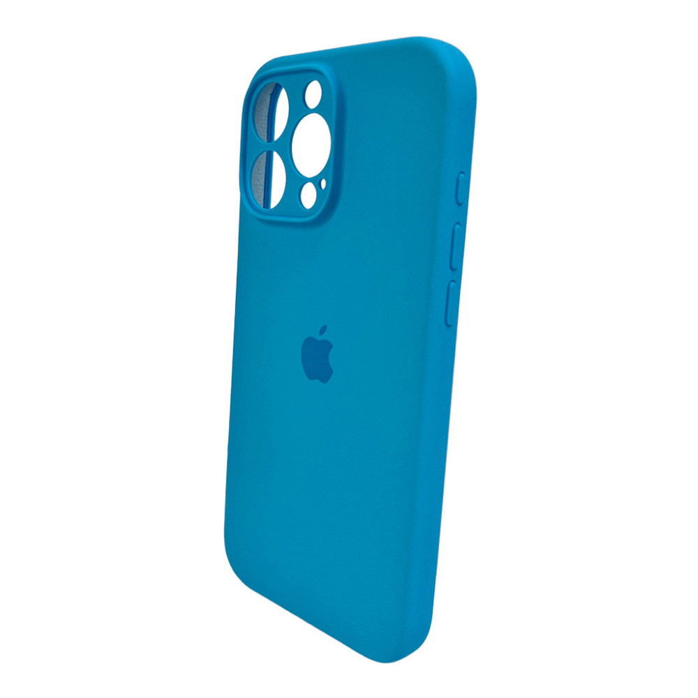 Чохол для смартфона Silicone Full Case AA Camera Protect for Apple iPhone 16 Pro 44,Light Blue Київ - фото 5
