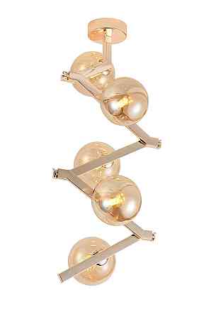 VALESO Люстра стельова регульована VALESO -5 GD золота Коломыя