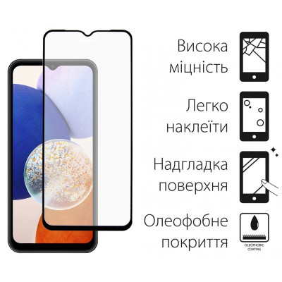 Скло захисне Dengos Samsung Galaxy A14/M14 2шт. (DG-TG2P-21) Вінниця - фото 2