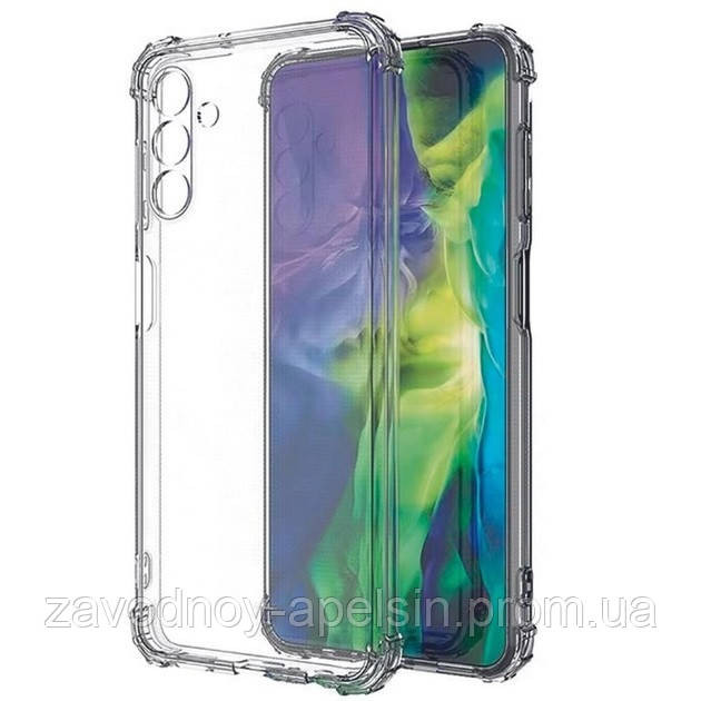 Samsung A26 A266 Чехол прозрачный Защита камеры + углы Одесса - изображение 1