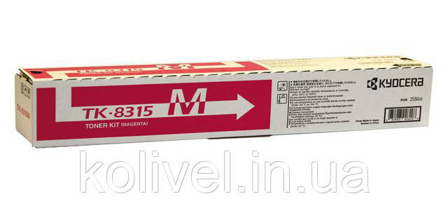 Kyocera TK-8315M — оригінальний тонер картридж, 1T02MVBNL0 Київ - фото 1