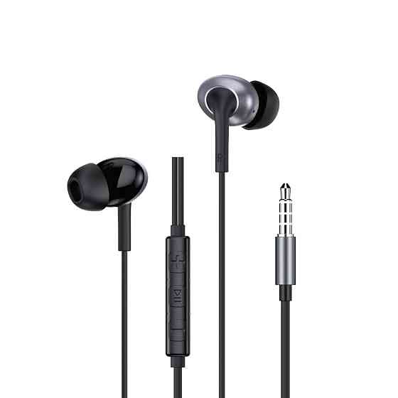 Навушники дротові WIWU EB317 Stereo Wired Earbuds (3.5mm) Black Одеса