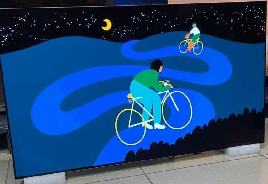 Телевизор Безрамный: 55