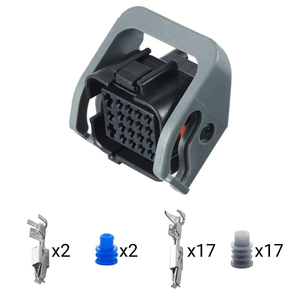 Разьем коннектор 19-кон., Эбу,   TE Америка универс., Моторный отсек, Chevrolet Киев - изображение 1