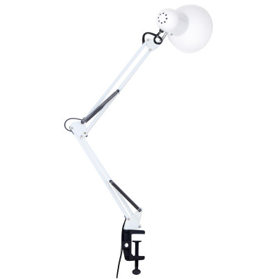 Настільна лампа Євросвітло Ridy-027 E27 зі струбциною біла Вінниця - фото 2