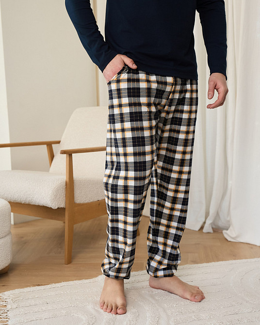 Мужской комплект 2 пуговицы на кофте - штаны в клутку Nicoletta 93531 Киев - изображение 8